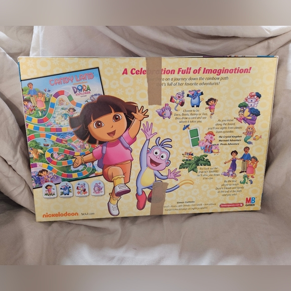 Nick Jr Dora The Explorer Candyland & Go Diego Go Chutes and Ladders Board Games - Picture 7 of 12